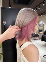 ゼロヨンハチ(048) silver greage、pink.