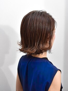ヘアスタジオヘーフリヒ(HAIR STUDIO HoFLICH) 【大人エアリー外ハネBOB】