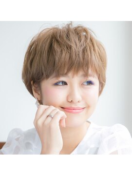 カダン(Kadan) 〈Kadanつくば〉ゆるふわパーマショート/前髪パーマ20代30代40代