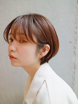 ダヴィン 中目黒(DaVin) 【DaVin中目黒】コンパクトな丸みショート_アッシュブラウン