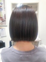 アンジュ ラヴィ(Ange Lavie)&nbsp;髪質改善で艶ボブスタイル　時短でラクチン　yu0003