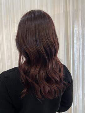 カミナ(KAMINA) ローランドのHカラーでツヤのあるカシスカラー