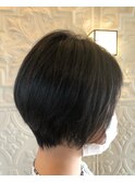 大人ショートボブ