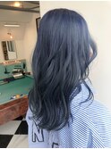 ダブルカラーブルーベージュカラーケアブリーチハイトーンカラー