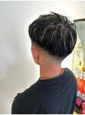 メンズショート/メッシュ/ハイライト/ツーブロック/束感/曳舟