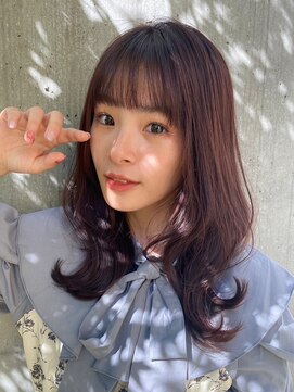 フラミューム 藤沢(flammeum) 外はねミディアムレイヤー(藤沢】