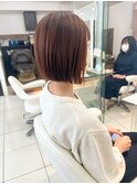 前下がり切りっぱなしボブ