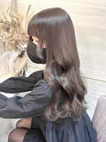 エルバイラビス 大宮(elu by lovis)&nbsp;《Kanna》ダークグレージュ/ラベンダーグレージュ/韓国/前髪