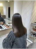 髪質改善ストレート×美髪カラー