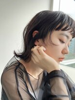 フィーリーカラー 大阪梅田店(feery color)&nbsp;オリーブベージュショートミニボブグレージュブリーチレイヤー