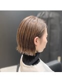 切りっぱなしボブ☆20代30代40代おすすめヘアスタイル