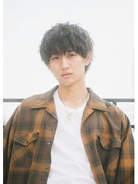 ロサ ブランシェ バイ エスト(Rosa Blanche by est) ソフトスパイラルパーマ×ナチュラルアッシュ