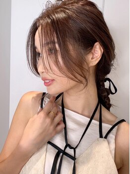 ロンプ(romp)の写真/【恵比寿駅徒歩2分/romp】''特別な日もお任せ"手早く長時間崩れない大人オシャレアレンジ！