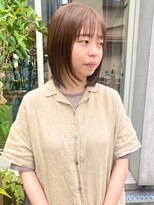 モク 大阪梅田店(MOK) 【柔らかカラー】ハイトーンベージュ