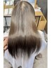 【うる艶美髪ケア】色持ち手触り◎カラー＋トリートメント