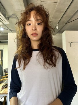 ソイ コンク 下北沢(soi conc) 【wave perm】ロングパーマ_コテ巻き風パーマ_デジタルパーマ