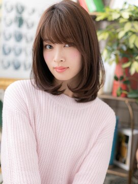 カバーヘア ブリス 川口(COVER HAIR bliss) 斜めバング小顔ワンカールヘルシースタイルc6川口20代30代40代