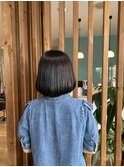 オーガニックカラー　ショート【髪質改善 Colors cafe前橋店】