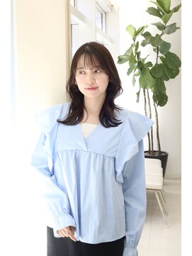 エアー 銀座(air) ★岡田有加★20代30代★銀座★韓国風くびれセミディ