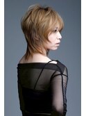 NYドライカットウルフショートスタイル