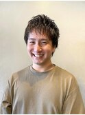 メンズスパイキーショート