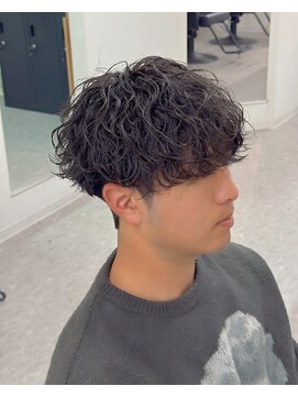 ブライト(BRIGHT) マッシュ波巻きスパイラルパーマ