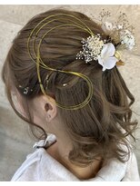 オシャレドロボウ ビス OSHARE DOROBO bis&nbsp;【オシャドロ/京田辺/新田辺】【成人式】ハーフアップセット