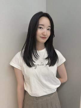 カルパ(calpa) レイヤーカット ×ダークグレージュ