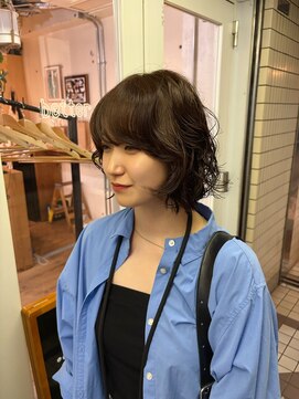 ベター(better) 夏映え抜け感ふんわり大人可愛いショートボブパーマスタイル