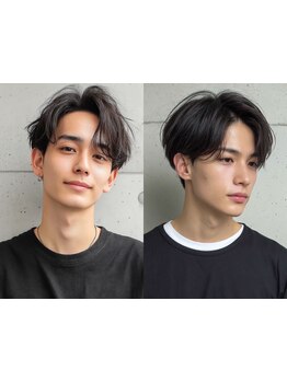 《MEN'S好評の高技術!!》ON/OFFをキメる,周りとの差がつくメンズカット&メンズパーマ*[岐阜/大垣/学割U24]