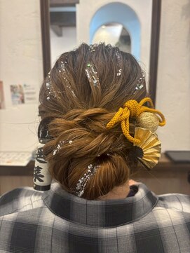 アミリー ひたち野うしく店(Amily) ハイライトバレイヤージュダブルカラーケアブリーチ20代30代