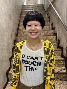 ローリー ヒロシマ(RoLLy hiroshima) 黒髪マッシュ