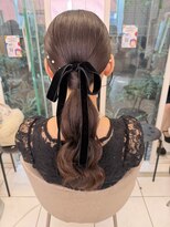 ヘアメイク マリア 福岡天神西通り(hair make MARIA) ローポニー
