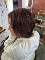 グランツヘアー(Glanz hair)&nbsp;ピンクベージュハイライト