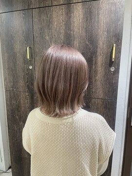 アジールヘア 池袋東口店(agir hair) ミルクティーベージュ/ブリーチカラー/高発色カラー/池袋東口