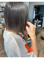 リアン ヘア ライム 豊橋(lien.hair rhyme)&nbsp;小顔ワンレングスボブ 大人カッコいいショート 20代30代40代◎