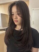 フルリール(fleurir) 顔周りレイヤースタイル