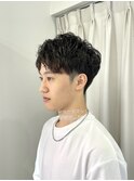 PLAISIR/佐々木 メンズ ショートマッシュ アップバング 草加