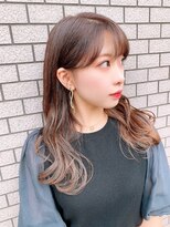 シエ バイ ケンジ 湘南台(sie by KENJE) ダークパープル/ナチュラルショート/夏のヘアアレンジ/湘南台