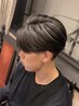 メンズカット+ナチュラル縮毛矯正&マイクロバブル