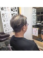 サロン ド 榮(Salon de 榮)&nbsp;メンズツーブロック、デザインカラー