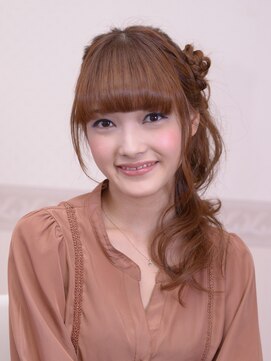 スクレ(sucree) 編み込みコサージュ♪