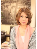 ナナナ パレナ 宝塚店(nanana parena) おしゃれに柔らかく! 3Dカラーショートボブ【nananaparena】