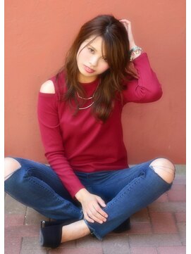 ウェントス ヘアデザイン(VENTUS Hair design) カッパーゴールド×ボルドー