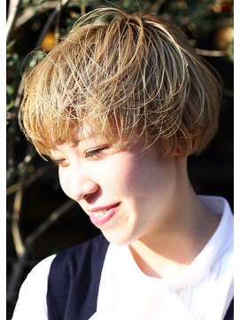 バローチェ 大阪 堀江(Barouche) 【Barouche】　マッシュショート　ハイトーン　堀江