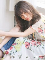 バイオレット 表参道店(Violet)&nbsp;【Violet】クリアモーブブラウン　愛されセミロング