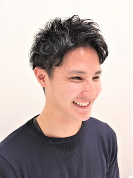 ヘアーメイク シャンプー(hair make shampoo)の写真/≪大人気メニュー☆メンズカット+ヘッドスパ≫学生からビジネスマンまで…きまるスタイル&頭皮をすっきり！