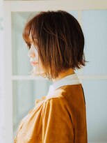 アラワラブルー(arrawarra blue)&nbsp;切りっぱなしボブ/20代/30代/40代/50代/倉敷/白楽町