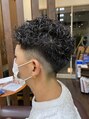 ヘアークリエイション クラフト(HAIRCREATION CRAFT) パリッとしたメンズパーマです。 カッコよく決めましょう!