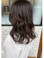 ザ ブレンド(the' Blend)&nbsp;アッシュピンク/ウェーブ巻き